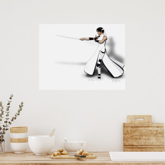 White Room Poster (Keuken)