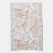White & Roos Gold Marble Kitchen Towel Theedoek (Verticaal)