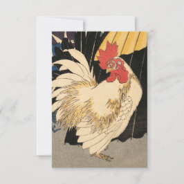 White Rooster Fine Art Bedankkaart