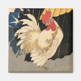 White Rooster Fine Art Magneet