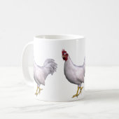 White Rooster Koffiemok (Voorkant links)