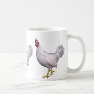 White Rooster Koffiemok