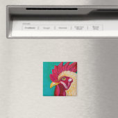 White Rooster Magneet (Insitu (Vaatwasser))