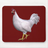 White Rooster Muismat (Voorkant)