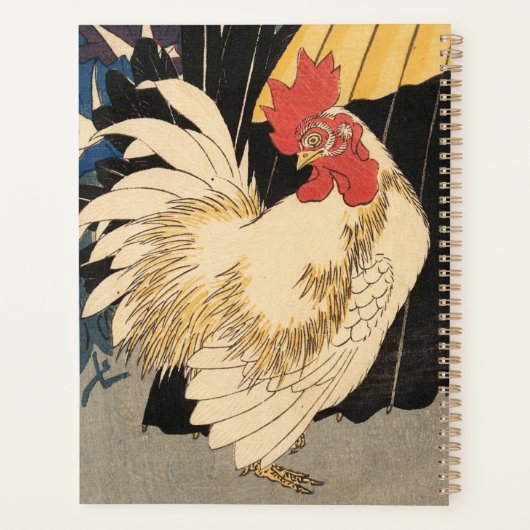 White Rooster Planner (Achterkant)