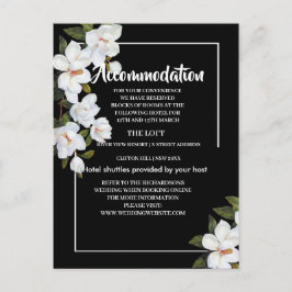 White Rose Accommodatie Aankondigingskaart