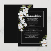  White Rose Accommodatie Aankondigingskaart (Voorkant / Achterkant)