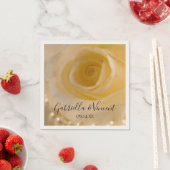 White Rose and Pearls Wedding Servet (Insitu)