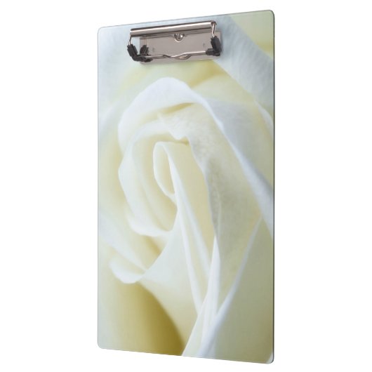 White Rose Background Modern Elegant Klembord (Links)