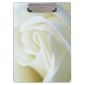 White Rose Background Modern Elegant Klembord (Voorkant)