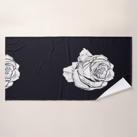 White Rose Bad Handdoek (Badhanddoek)