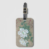 White Rose Bagagelabel (Voorkant (verticaal))