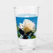 White Rose Beauty Glas (Voorkant)