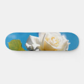 White Rose Beauty Persoonlijk Skateboard (Horizontaal)
