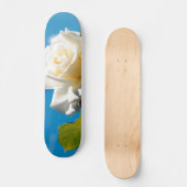 White Rose Beauty Persoonlijk Skateboard (Voorkant)