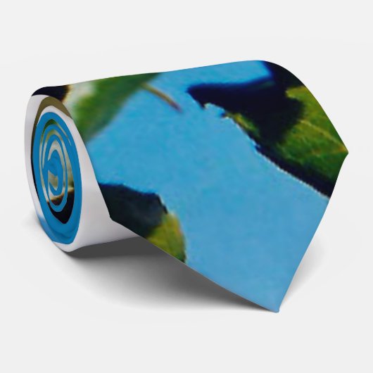 White Rose Beauty Stropdas (Opgerold)