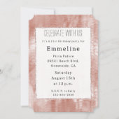 White Rose Blush Pink Snake Kaart (Voorkant)