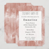 White Rose Blush Pink Snake Kaart (Voorkant / Achterkant)