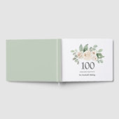 White Rose Botanical 100th Birthday Party Gastenboek (Volledig)