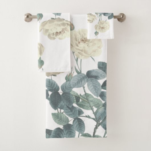 White Rose Botanicals Bad Handdoek (Insitu)