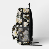 White Rose Bouquet Bedrukte Rugzak (Rechts)