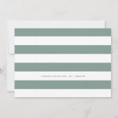 White Rose Bouquet | Floral Lingerie Douche Kaart (Achterkant)