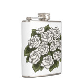 White Rose Bouquet Heupfles (Rechts)