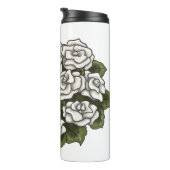 White Rose Bouquet Thermosbeker (Geroteerd rechts)