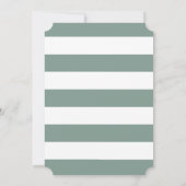 White Rose Bouquet wild Floral Save the Date (Achterkant)