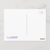 White Rose Briefkaart (Achterkant)
