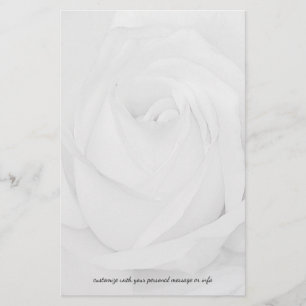 White Rose Briefpapier
