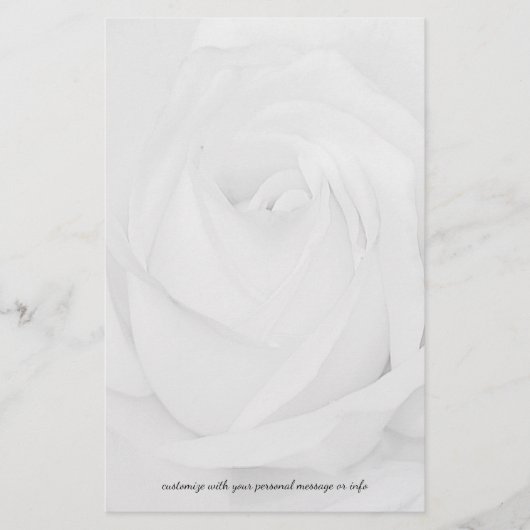 White Rose Briefpapier (Voorkant)