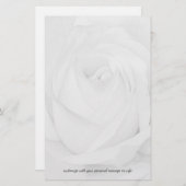 White Rose Briefpapier (Voorkant / Achterkant)