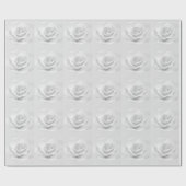 White Rose Cadeaupapier (Vlak)