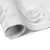 White Rose Cadeaupapier (Rol Hoek)
