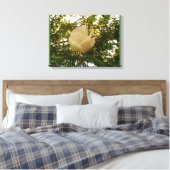 White Rose Canvas Afdruk (Insitu (Slaapkamer))