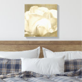 White Rose Canvas Afdruk (Insitu (Slaapkamer))