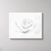 White Rose Canvas afdrukken (Voorkant)