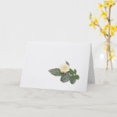 White Rose Card Kaart (Gele Bloem)