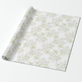 White Rose Classic Wedding Cadeaupapier