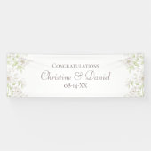 White Rose Classic Wedding Spandoek (Horizontaal)