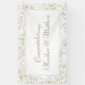 White Rose Classic Wedding Spandoek (Verticaal)
