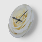 White Rose Clock Ronde Klok (Hoek)