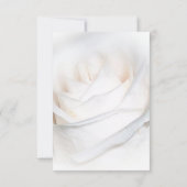 White Rose Design Maid of Honor Verzoek Kaart (Achterkant)