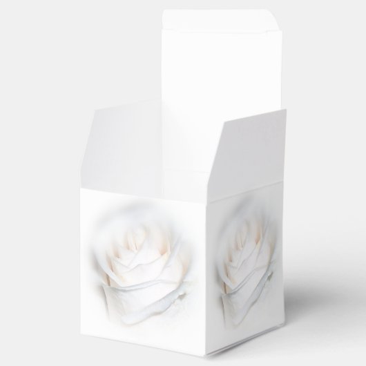 White Rose Design Wedding Bedankdoosjes (Geopend)