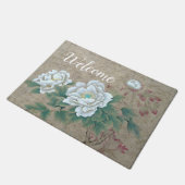 White Rose Deurmat (Schuin)