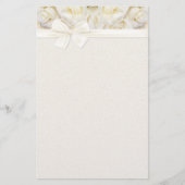 White Rose Elegance 2 Briefpapier (Voorkant)