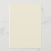 White Rose Elegant Floral Gold Wedding Pas getrouw Advieskaart (Achterkant)