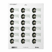 White Rose Etiket (Full Sheet)