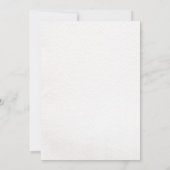 White Rose Floral 100th Birthday Party Invitation Kaart (Achterkant)